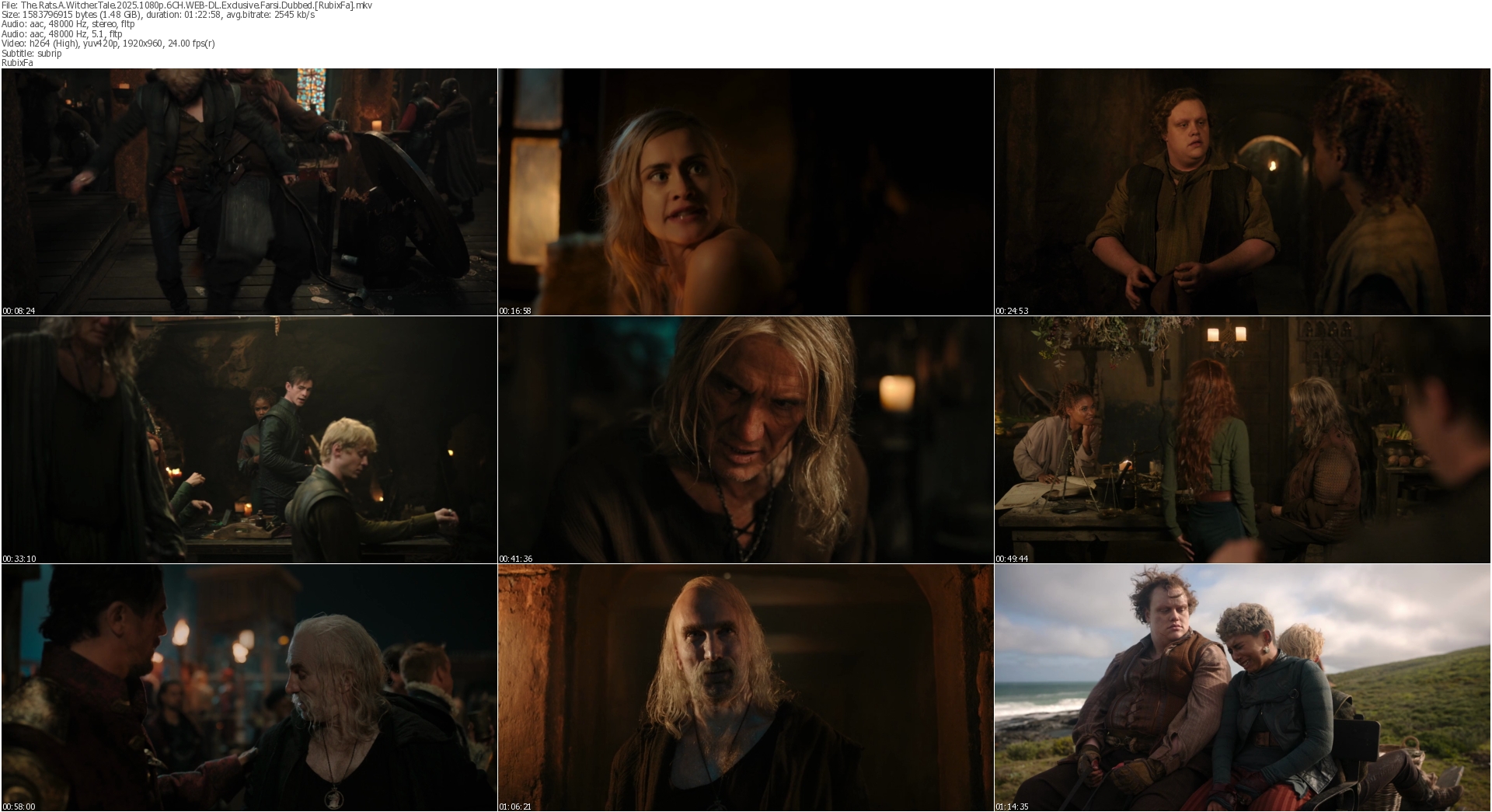 دانلود فیلم The Rats A Witcher Tale 2025 دوبله فارسی